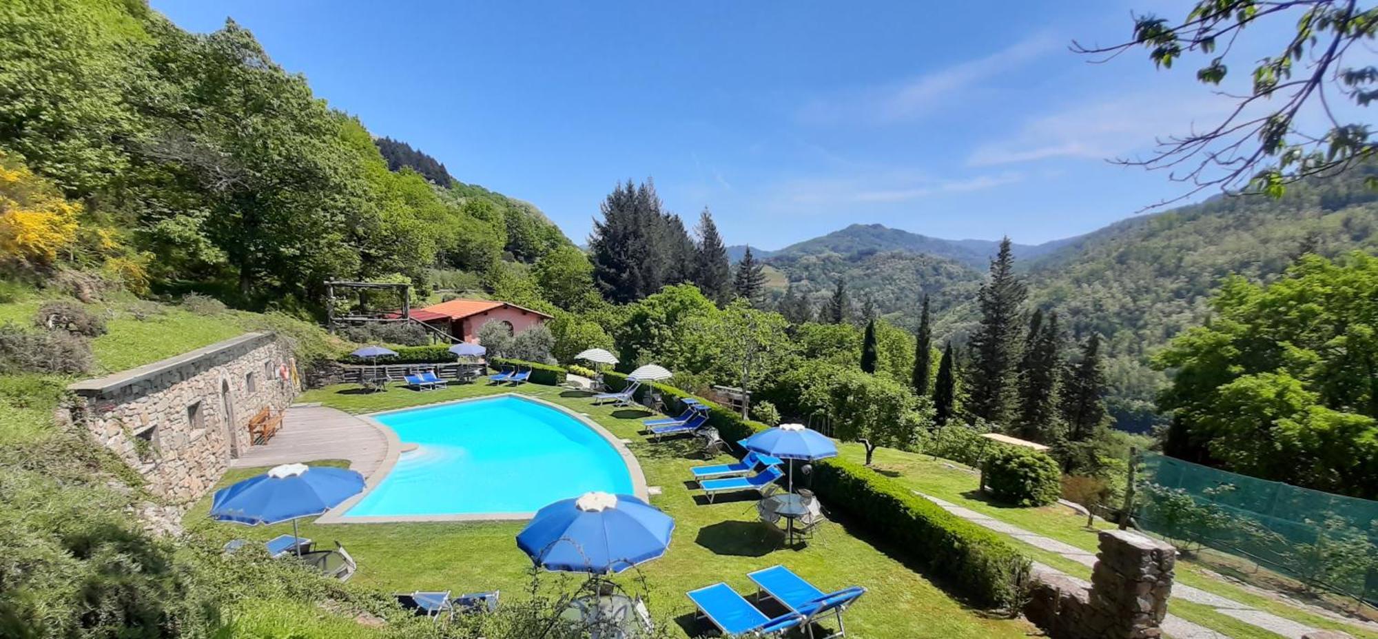 Agriturismo La Torre Бани ди Лука Екстериор снимка